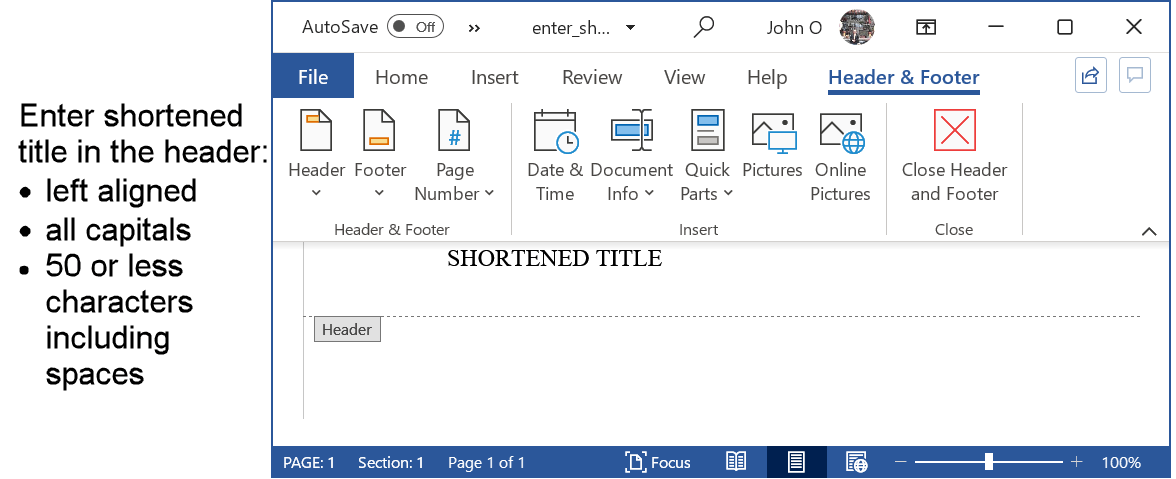 How To Format Page Numbers In Word Apa Sensedelta